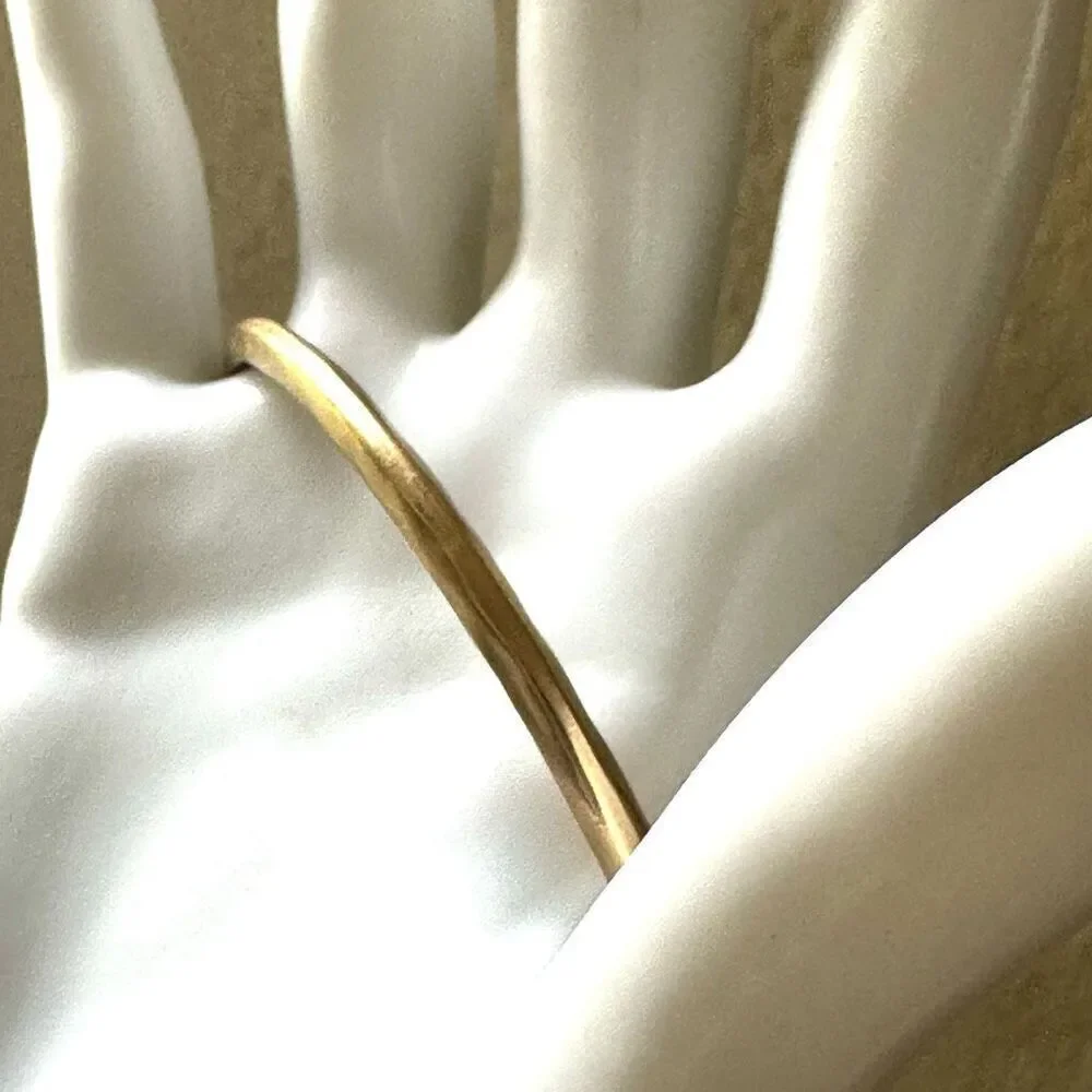 Ann Taylor loft gold tone bangle bracelet